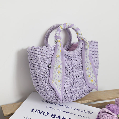 SolunaWeave™ – Petite Bloom Bag