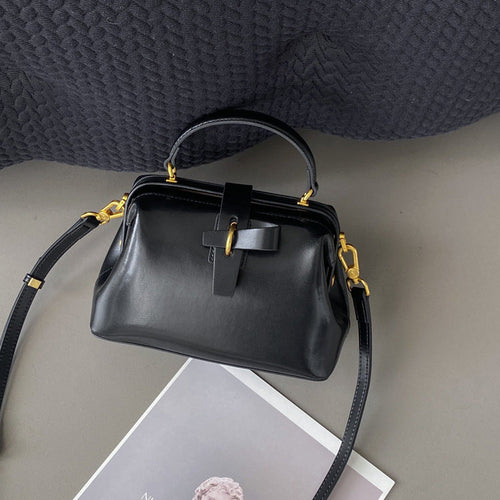 LuxeTann™ – Atelier Box Cowhide Bag