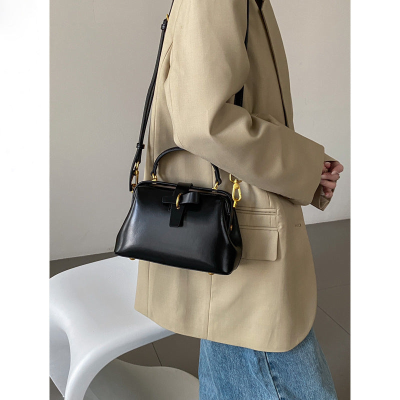 LuxeTann™ – Atelier Box Cowhide Bag