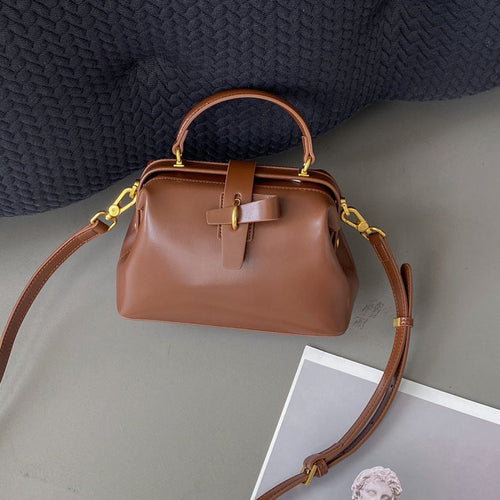 LuxeTann™ – Atelier Box Cowhide Bag