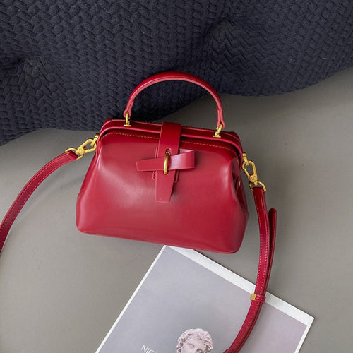 LuxeTann™ – Atelier Box Cowhide Bag