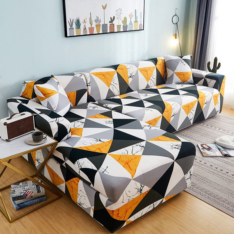 LineaFlex™ – Modern Graphic Stretch Sofa Cover
