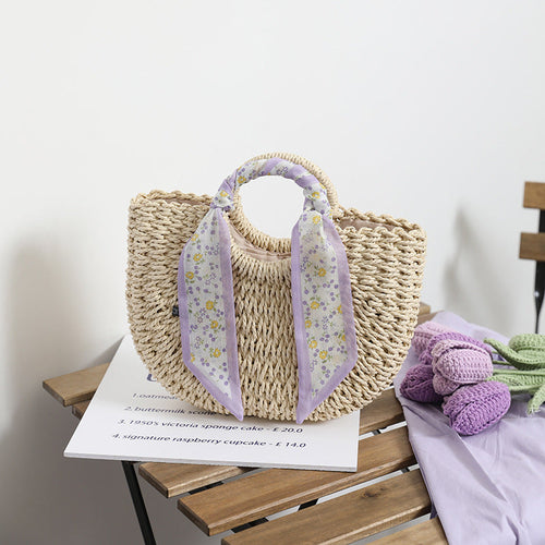 SolunaWeave™ – Petite Bloom Bag