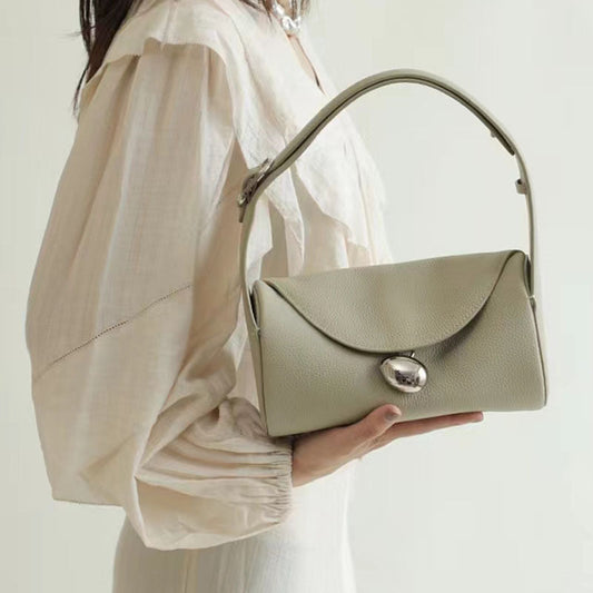 SolunaLuxe™ – Lunar Curve Shoulder Bag