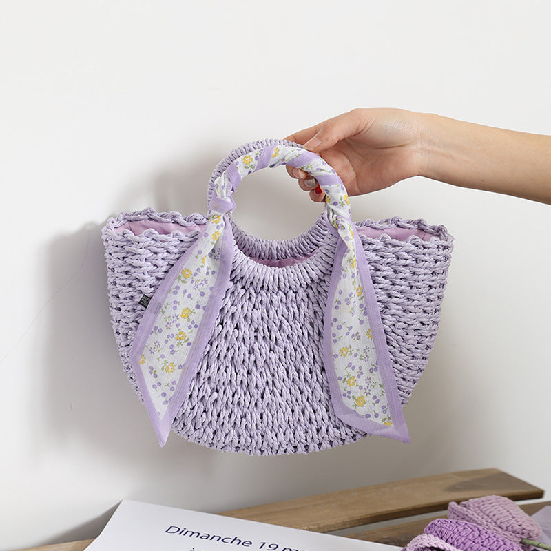 SolunaWeave™ – Petite Bloom Bag