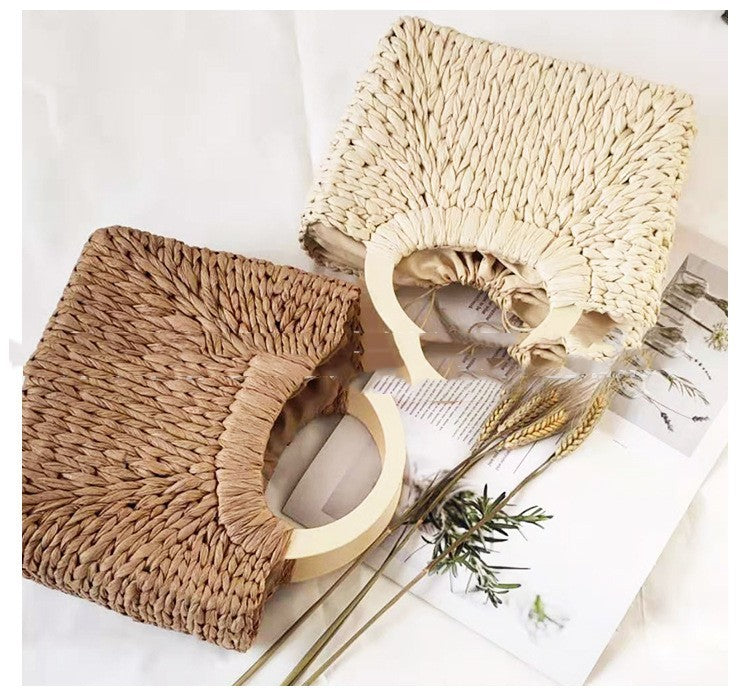 SolunaWeave™ – Pastoral Loop Handle Tote
