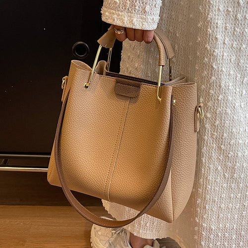 Roselle™ – Textured Mini Bucket Bag (Korean Style)