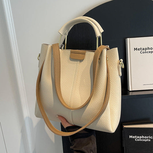 Roselle™ – Textured Mini Bucket Bag (Korean Style)