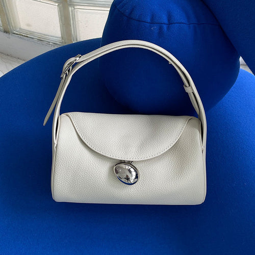 SolunaLuxe™ – Lunar Curve Shoulder Bag