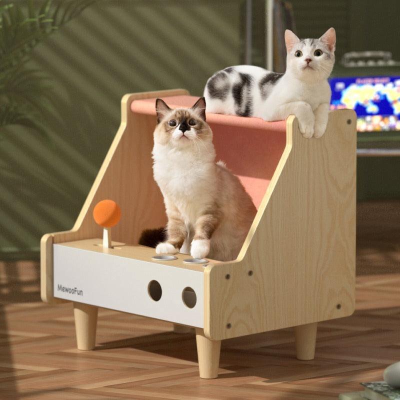 All-In-One Cozy Cat Haven: The Perfect Semi-Enclosed Retreat For Your