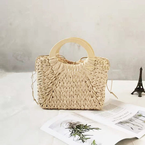 SolunaWeave™ – Pastoral Loop Handle Tote