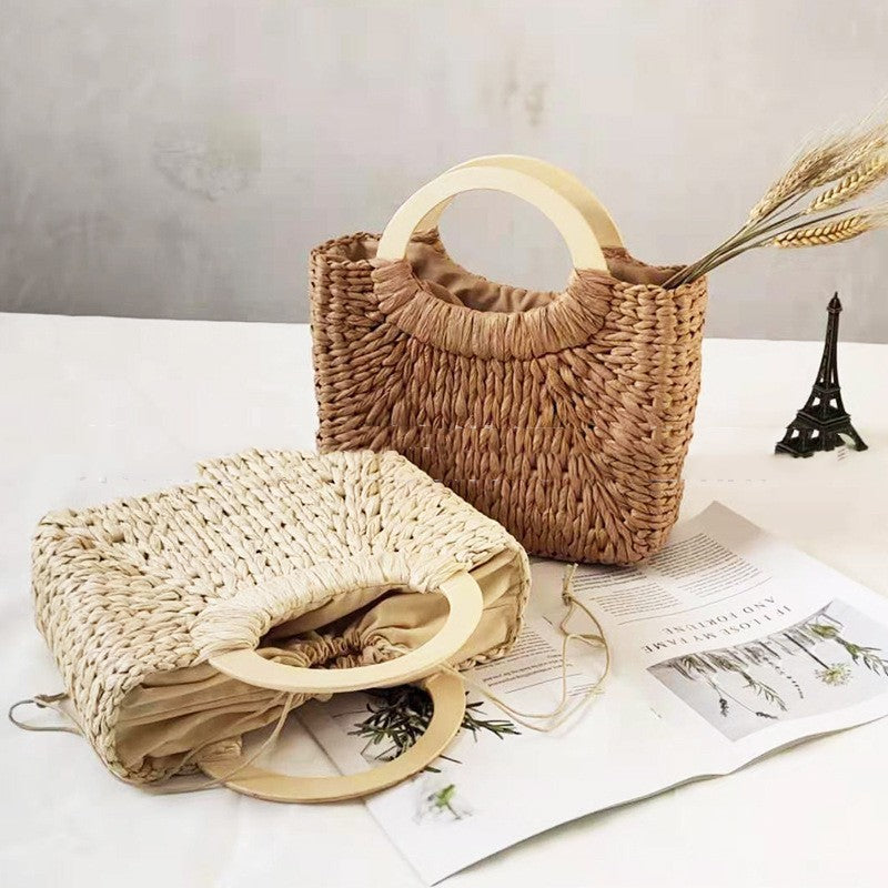 SolunaWeave™ – Pastoral Loop Handle Tote