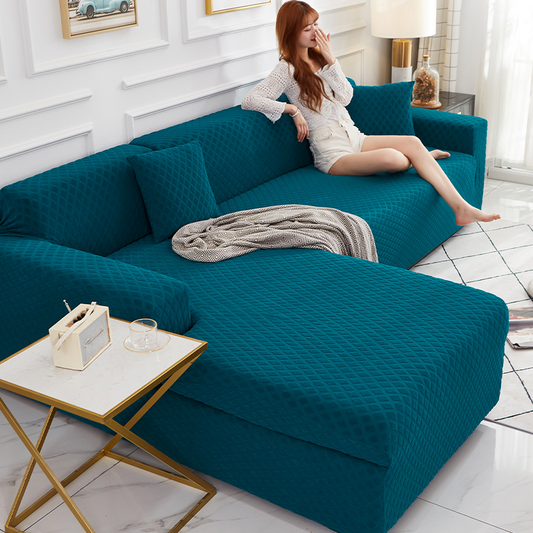 FlexLuxe™ – Full Stretch Sofa Cover for Modular Sofas